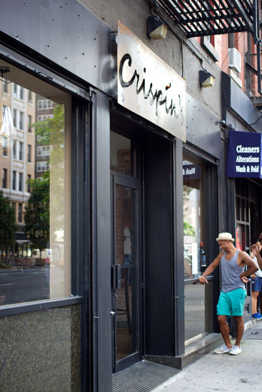 The exterior of Crispins