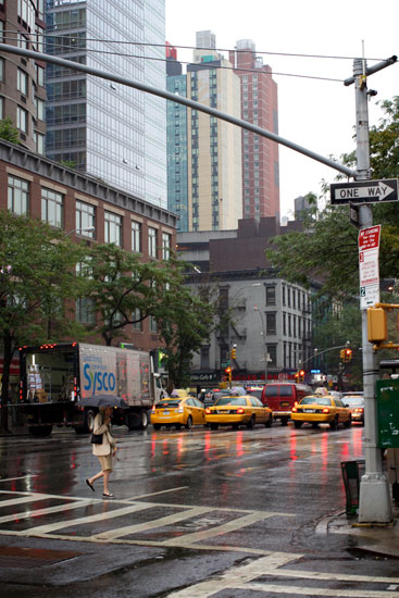 The weather down 9th Ave