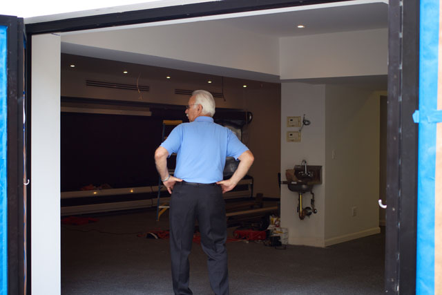 The interior of the incoming Urban Market in September