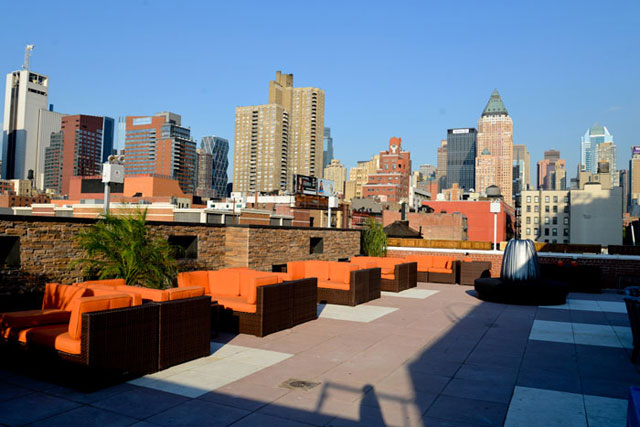 The view of Midtown from Z Bar