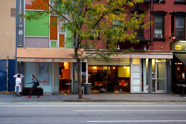 The exterior of the former Luna Sur