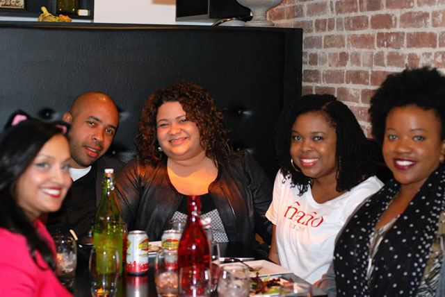 The opening celebrations at Ñaño Bar & Restaurant