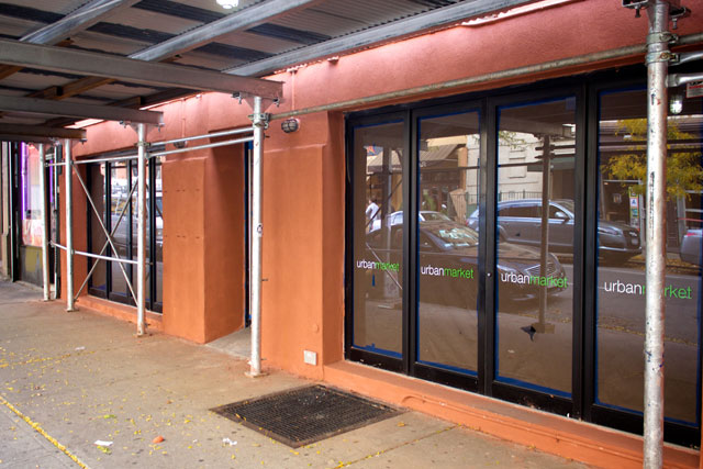 The exterior of the incoming Urban Market