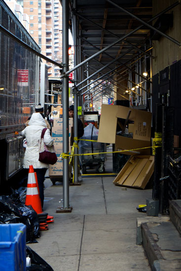 Filming equipment for The Blacklist